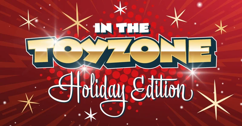 Poster voor retrogamebeurs In the Toyzone Holiday Edition op 29-11-2025 in Haarlem